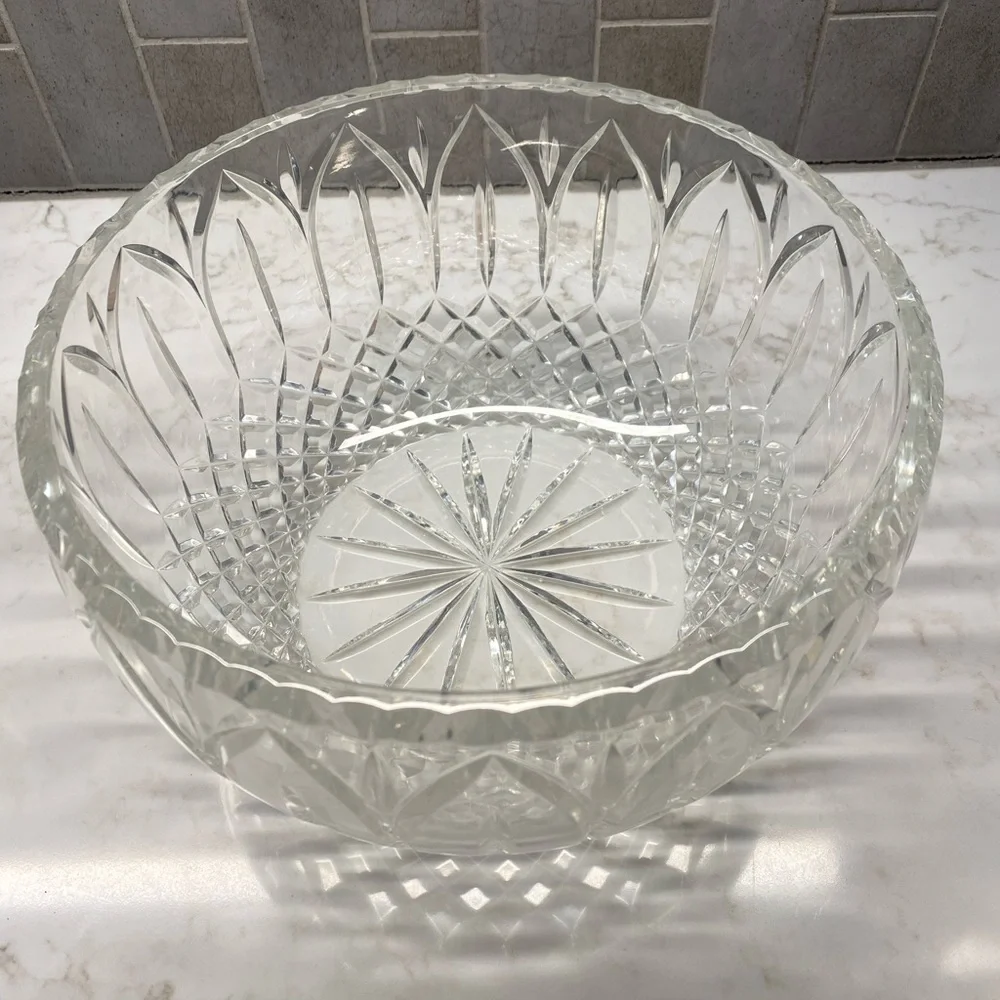 Beautiful Vintage Polish Crystal Bowl